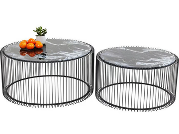 WIRE - Stained glass coffee table by KARE Design - view 2
